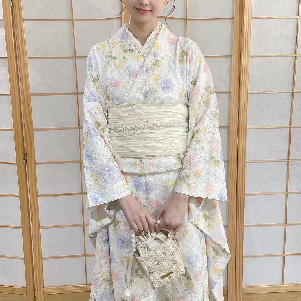 Japanese Women Formal Wear - Japanese Traditional Formal Wear Furisode Kimono