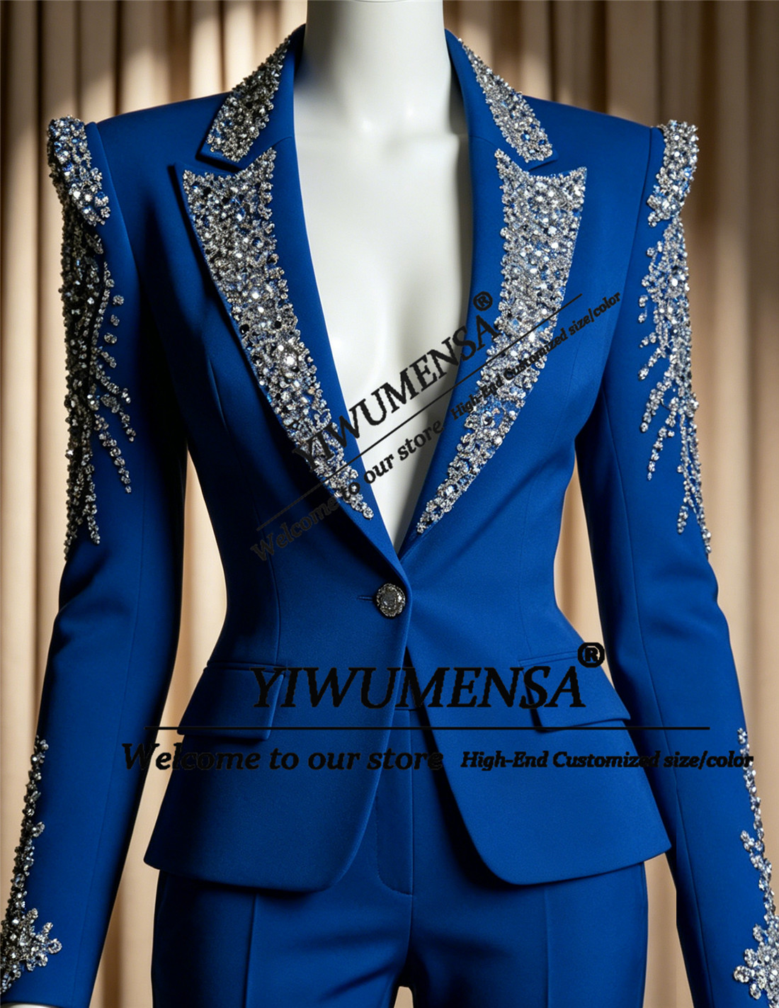 Women Formal Wear Outfits - Luxury Women Suits 2 Pieces Sets