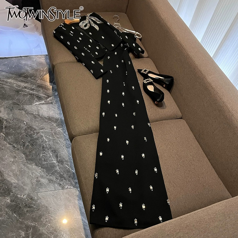 TWOTWINSTYLE Elegant Luxury Tw - Formal Dress Female のレビューと価格