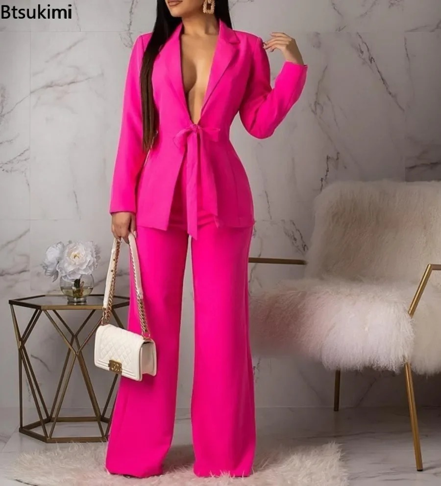 New 2026 Women's Formal Busine - Women Formal Wear With Tie のレビューと価格