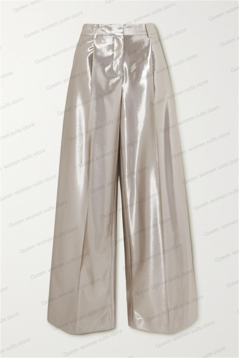 Shiny Satin Wedding Women Suit - Women Formal Wear For Wedding のレビューと価格