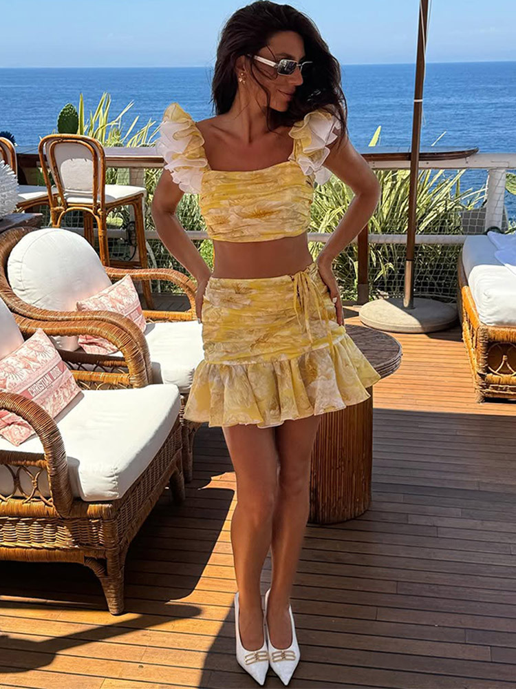 2025 New Pleated Short Top Spl - Women Formal Wear For Summer のレビューと価格