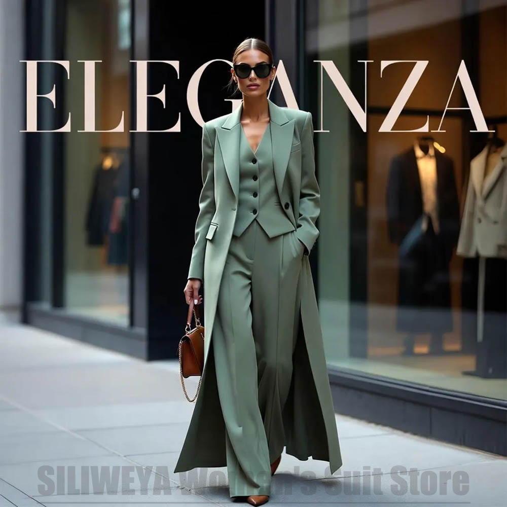 Chic Women's Suit Set Three Pi - Women Formal Wear Vest のレビューと価格