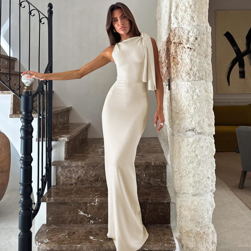 New Women Fashion Solid O-Neck - Women Formal Wear For Summer のレビューと価格