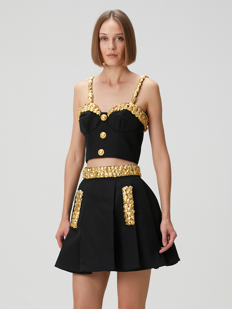 VC Black Two Piece Set Dress w - Women'S Holiday Formal Wear のレビューと価格