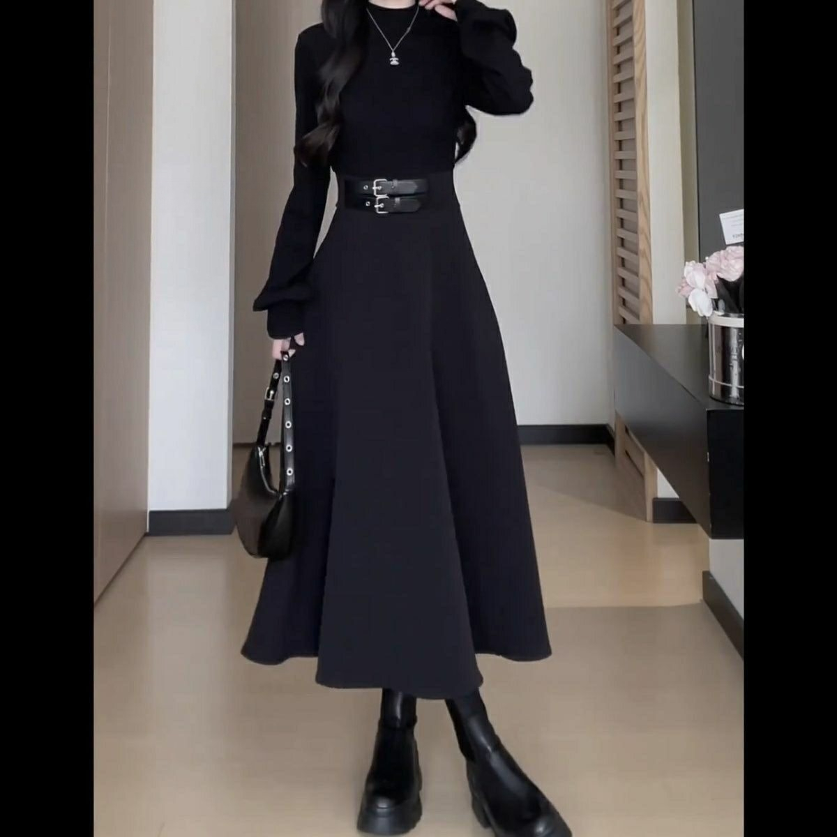 Black inner-layer dress for wo - Women Formal Wear Outfits のレビューと価格