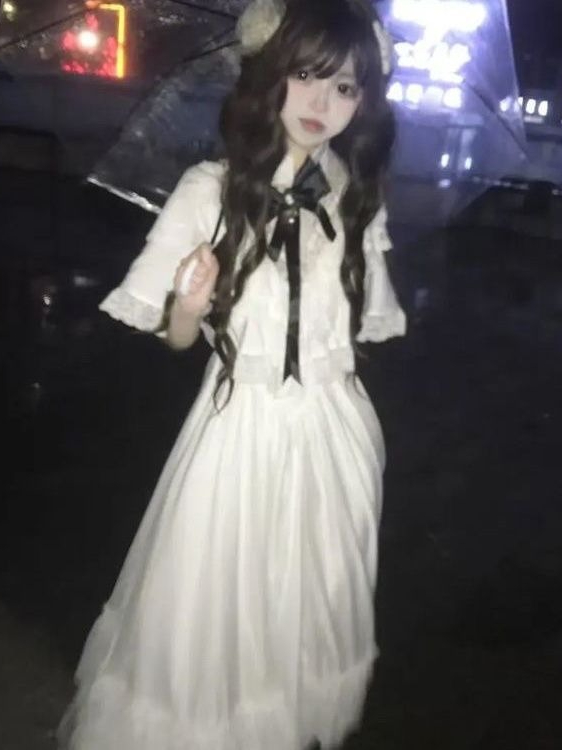 Japanese Short Sleeve Bow Lace - Women Formal Wear Outfits のレビューと価格