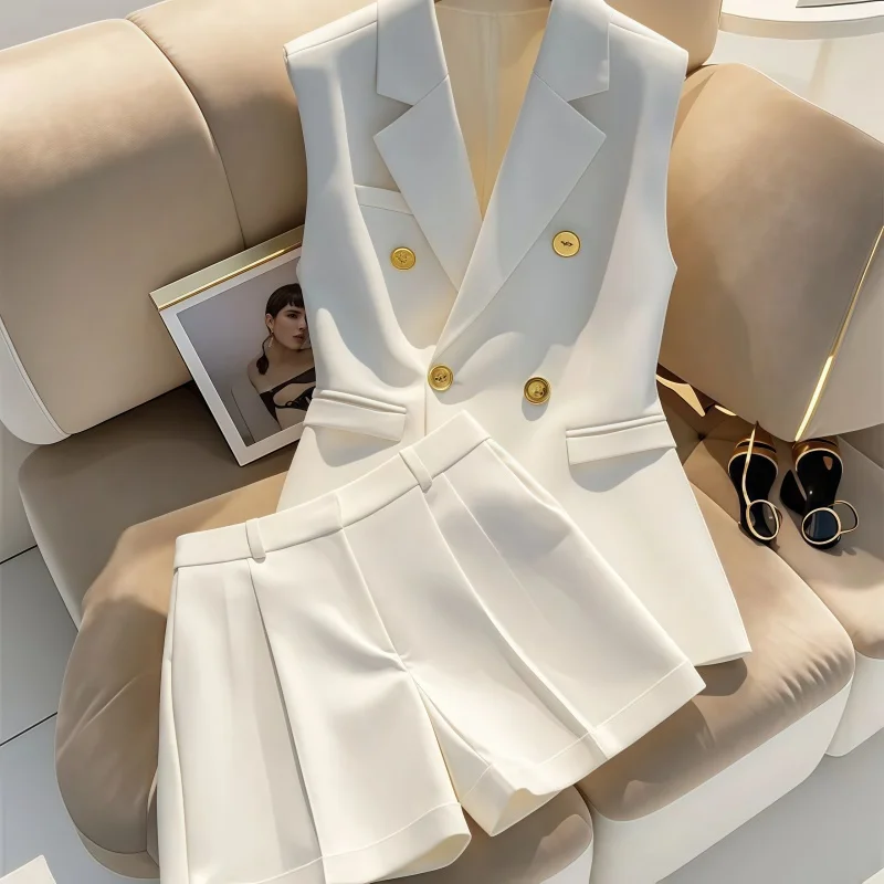 Elegant Office Lady Sleeveless - Women Formal Wear For Summer のレビューと価格