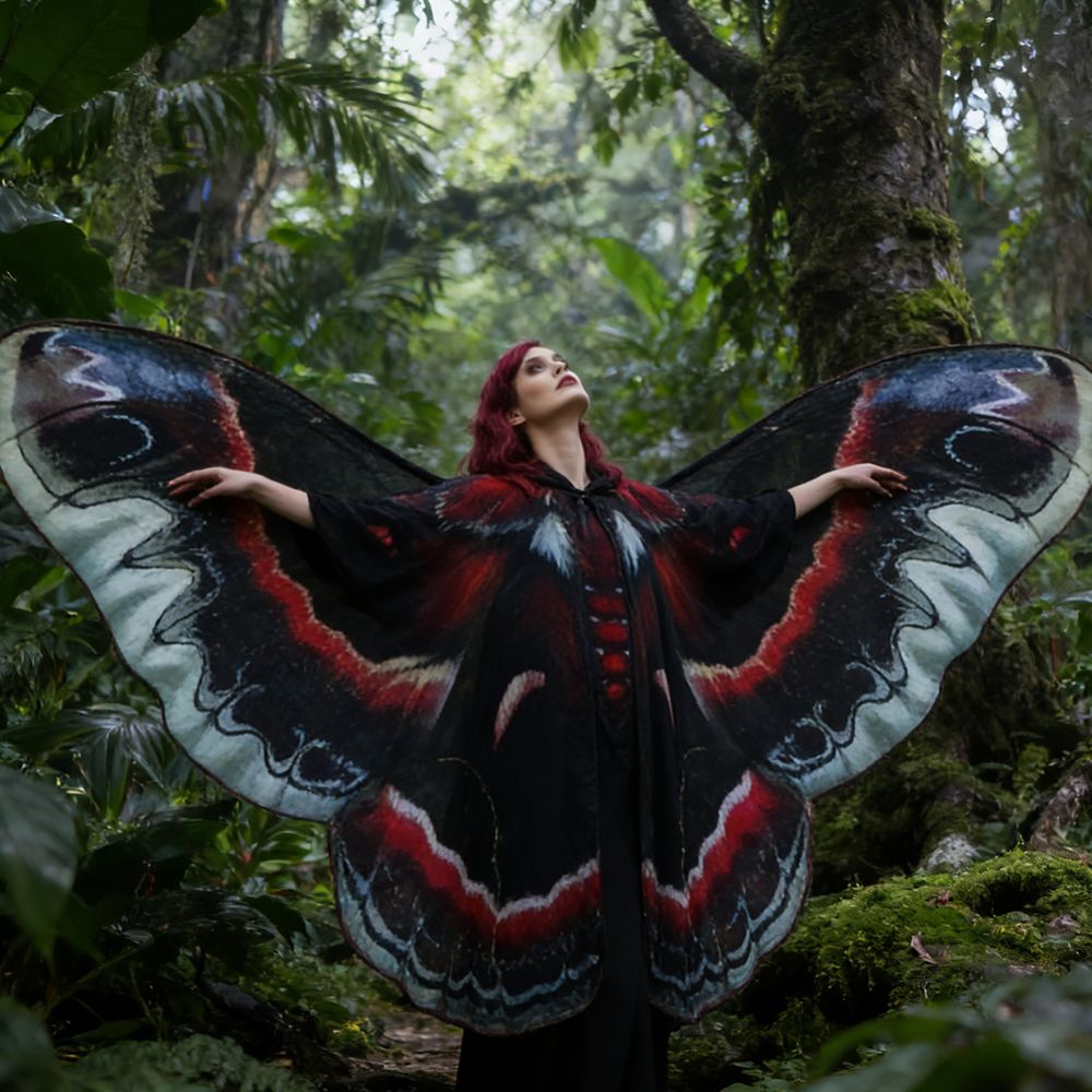 Decoration Moth Butterfly Cape - Formal Dress Female のレビューと価格