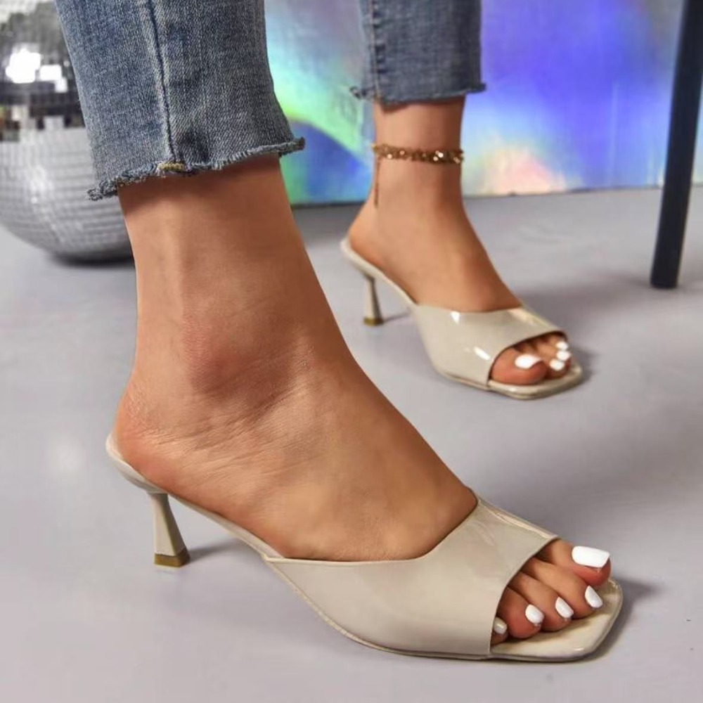 Fashion Fish Mouth Slippers Su - Women Formal Wear For Summer のレビューと価格
