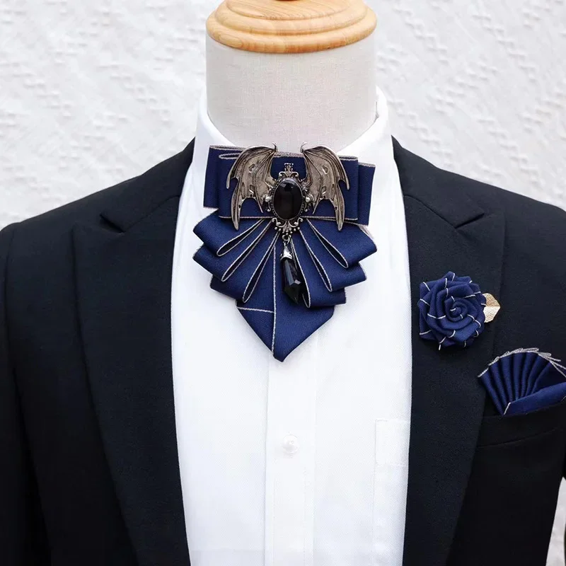 Men's Bow Tie Brooch Set Briti - Women Formal Wear With Tie のレビューと価格