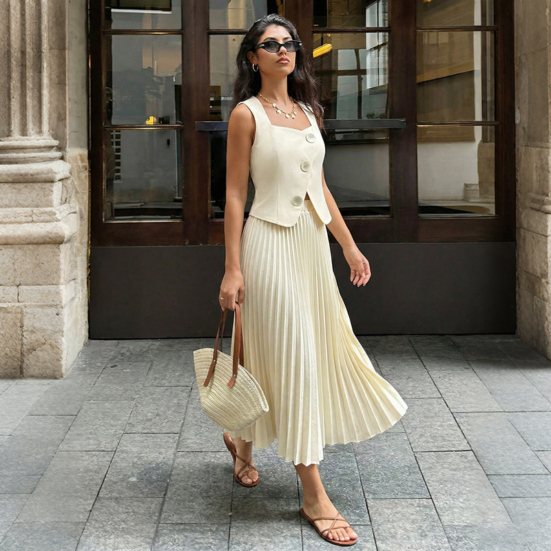 Two Pieces Women Dress Sets So - Shift Dress Sleeveless のレビューと価格