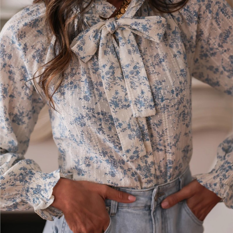 Womens Wear Bow Fashion Printe - Women Formal Wear With Tie のレビューと価格