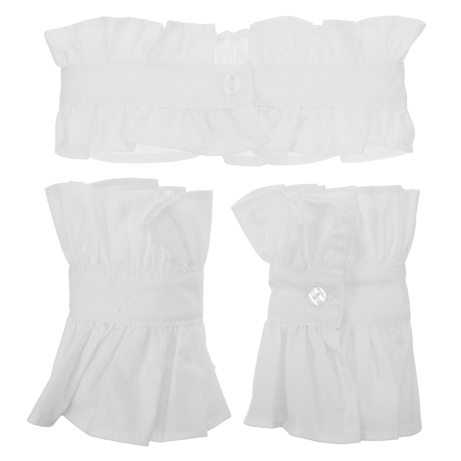 1Set Detachable Victorian Lace - Victorian Women'S Formal Wear のレビューと価格