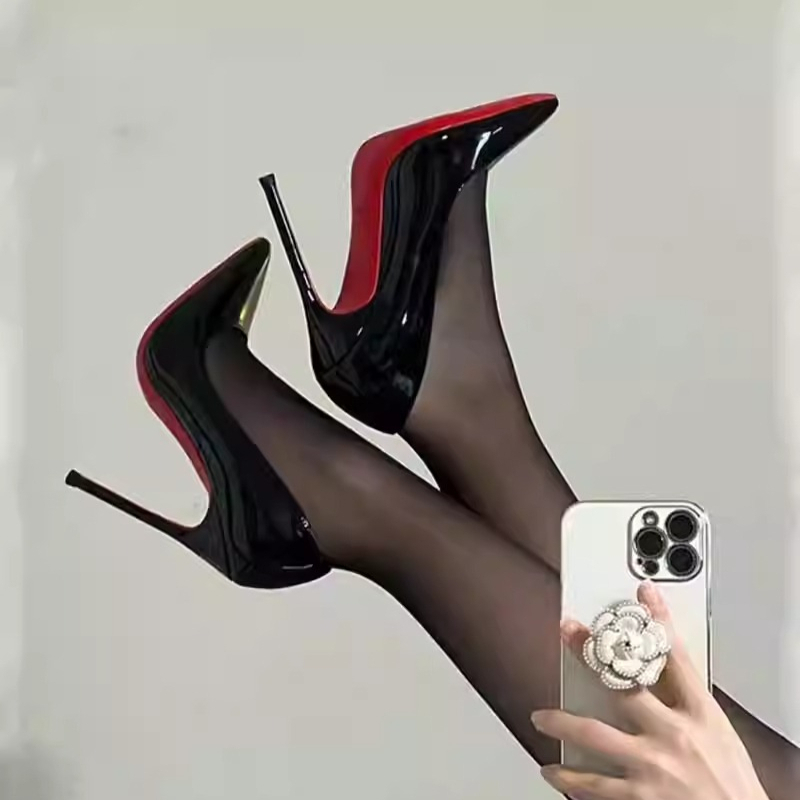 Sexy Pointed Toe Patent Leathe - Women Formal Wear For Summer のレビューと価格